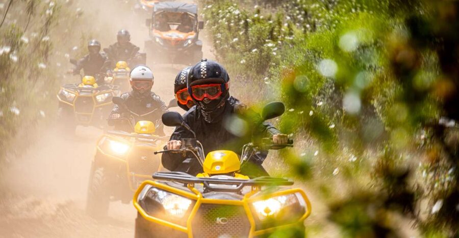 From Albufeira: Half-Day Off-Road Quad Tour - Escarpão and Amoreira: the ride begins