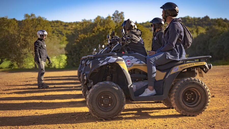 From Albufeira: Half-Day Off-Road Quad Tour - The longer rural stretch and Quinta do Goji