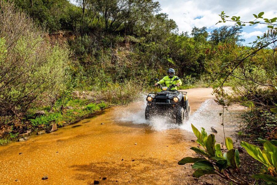 From Albufeira: Half-Day Off-Road Quad Tour - The second long ride through Alcaria and Purgatório