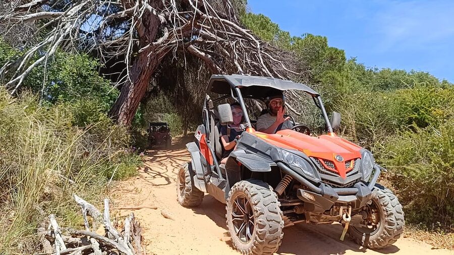 From Albufeira: Paderne Adventure Buggy Ride - Getting comfortable in the buggy