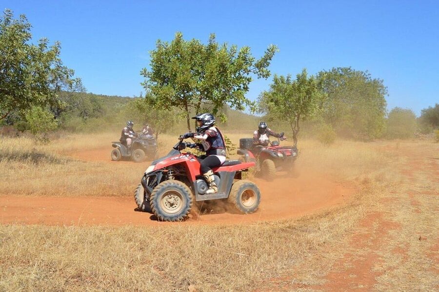 From Albufeira: Paderne Adventure Quad Ride - A midway stop for views, photos, and local stories
