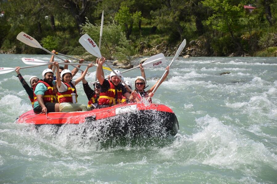 From Belek: Fully Combo Zipline, Quad Safari, Rafting, Lunch - From Belek to Roma Rafting basecamp