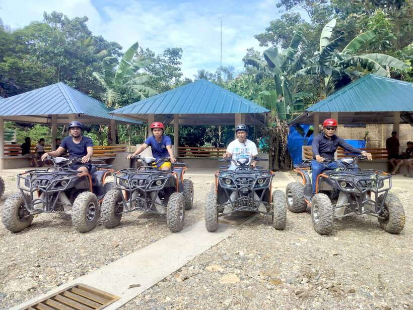 From Boracay: Mainland Off-Road ATV and Zipline Experience - The Kawa Bath Photo Stop