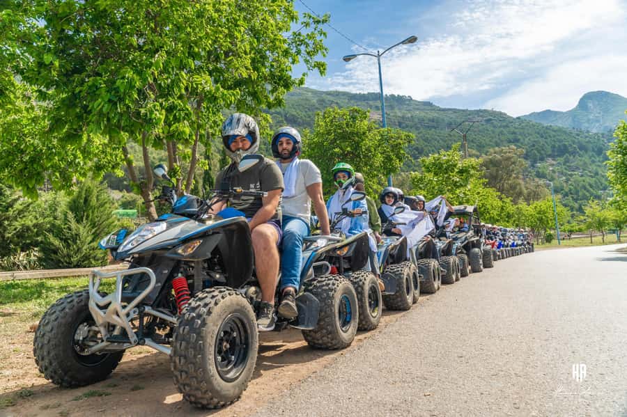 From Chefchaouen: ATV-Quad Guided Tour to Akchour Waterfall - Reaching Akchour Waterfall