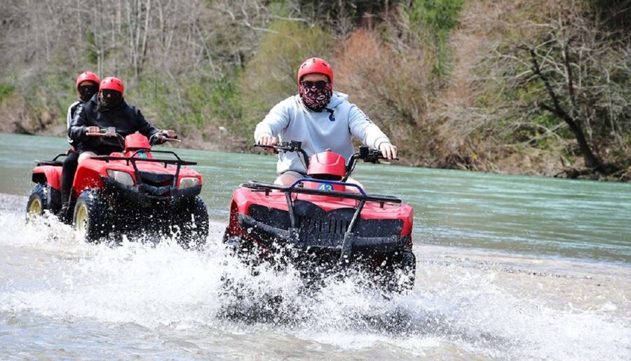From city of Side: Taurus Mountains Quad ATV Tour - A short briefing before the engines start