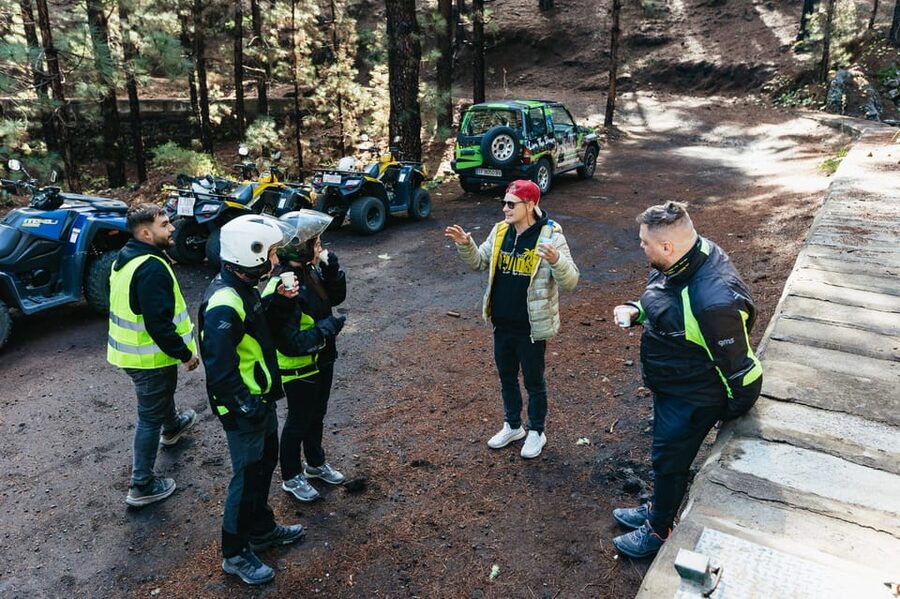 From Costa Adeje: Mount Teide Forest Off-Road Quad Bike Tour - Group size, photos, and overall value