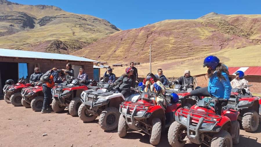 from Cusco: Atv Tour Maras, Moray, and Salt Mines - Ending at more than 3,000 salt ponds