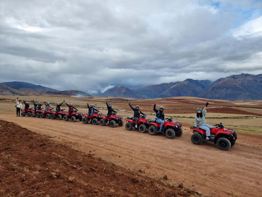 From Cusco: Quad bike tour Moray and Salt Mines - The ATV route to Moray brings the best scenery
