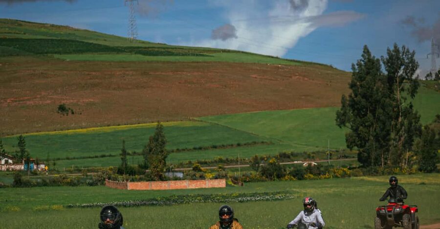 From Cusco: Quad bike tour Moray and Salt Mines - Moray shows the Incas’ unusual farming terraces