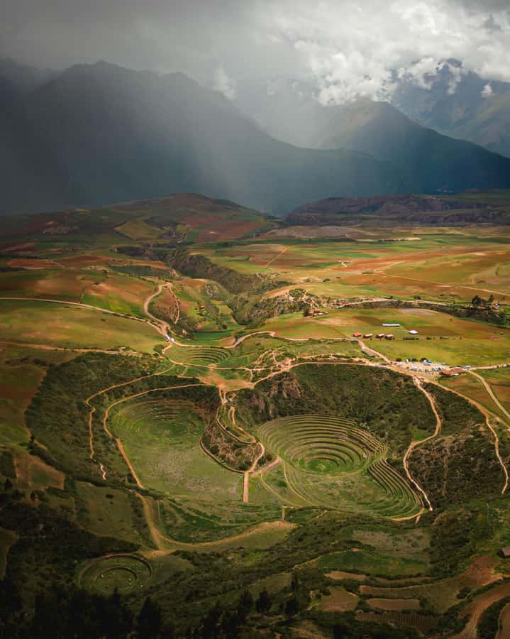 From Cusco: Quad bike tour Moray and Salt Mines - Maras Salt Mines reveal a working hillside industry
