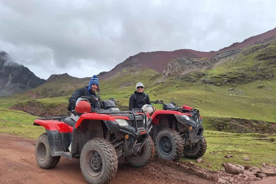 From Cusco: Rainbow Mountain in ATV Quad Bikes + meals - Breakfast in Pitumarca, with basic expectations