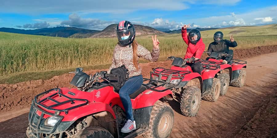 From Cuzco: Salt Mines and Moray Ruins ATV Adventure - Moray’s circular terraces and Inca farming