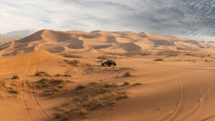 From Dubai: Zerzura Dune Buggy Experience & Fossil Discovery - Leaving Dubai for Mleiha’s red desert