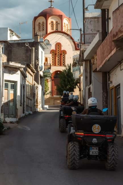 From Heraklion: Quad Safari Wild Crete Evening Tour - The mountain viewpoint and a Cretan sunset