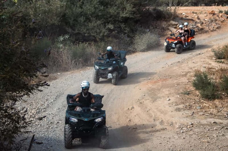 From Heraklion: Wild Crete Quad Safari 3-Hour Adventure - Riding the Hersonissos coast