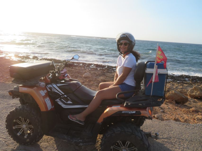 From Hersonissos/Malia: Guided Sunset Quad Safari - From Malia to the hills above Sisi