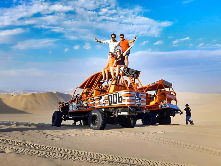 From Huacachina: Sandboarding and Dune Buggy Tour + Income - Starting beside Huacachina Lagoon
