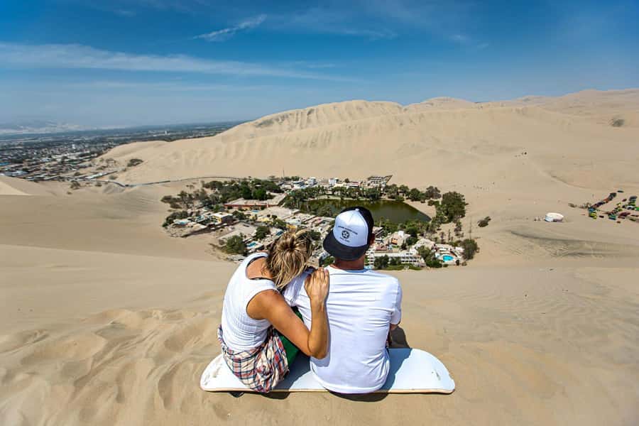 From Huacachina: Sandboarding and Dune Buggy Tour + Income - Riding 10 kilometers into the Huacachina desert