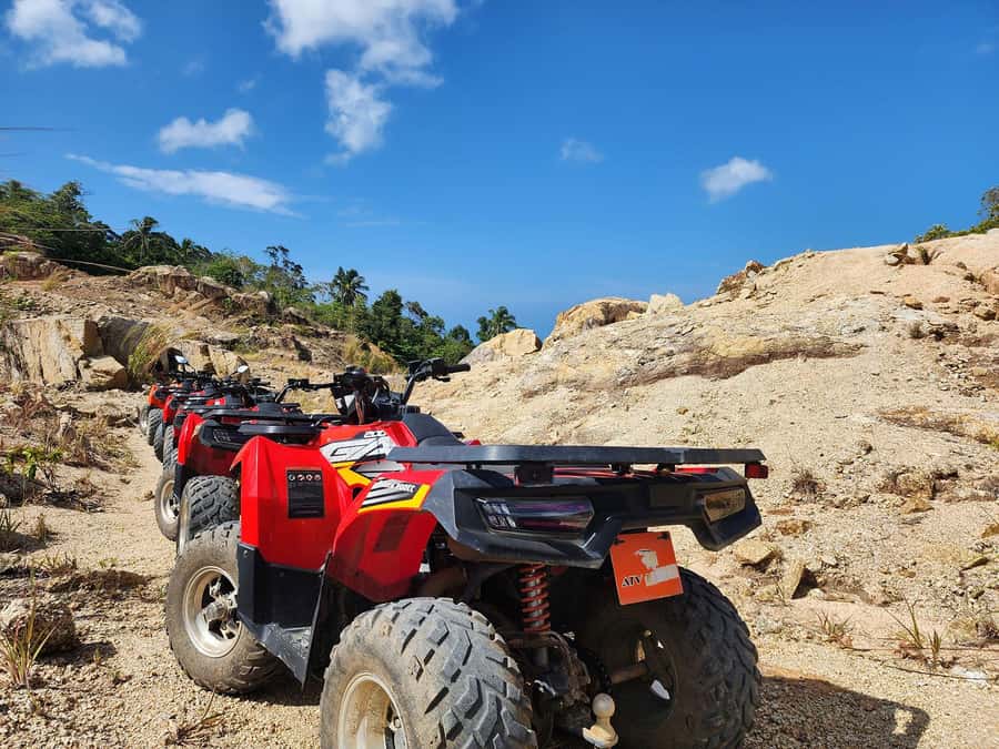From Ko Pha Ngan: ATV Jungle Adventure Experience - From the ATV camp to Ko Pha Ngan’s back roads