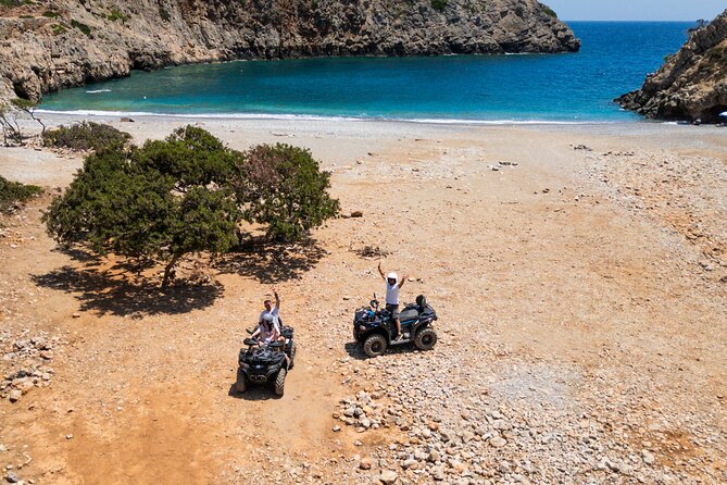 From Kolymbari: Ancient Diktyna & Hidden Beach Quad Safari - Menies Beach and the Ancient Diktyna Sanctuary