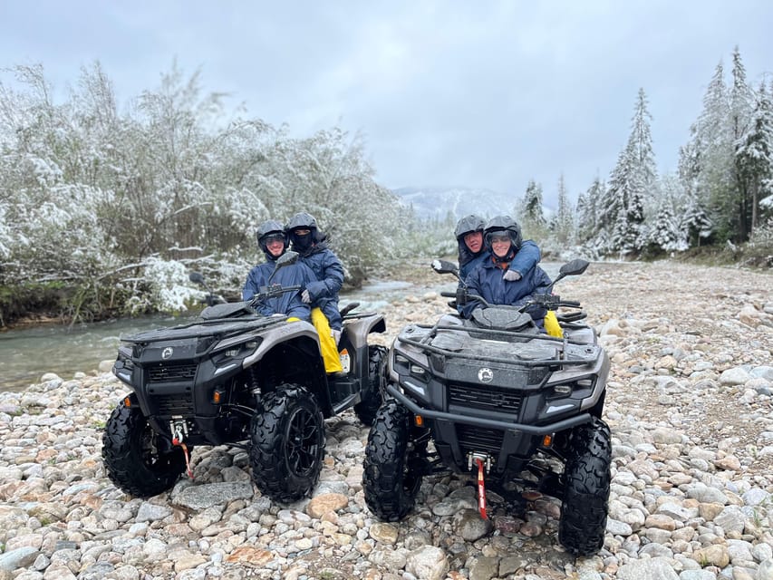 From Krakow: ATV/Snowmobile Ride, Shooting & Hot Springs - Zakopane gives you one hour to eat and wander