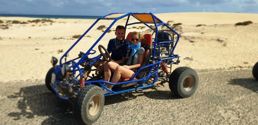 From Lanzarote: Corralejo Buggy Safari - Getting ready for the buggy route