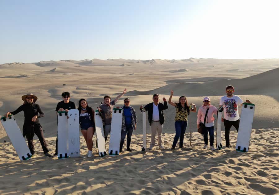From Lima: Ballestas Islands, Huacachina with buggy Economic - The hard part: 17 hours on the road