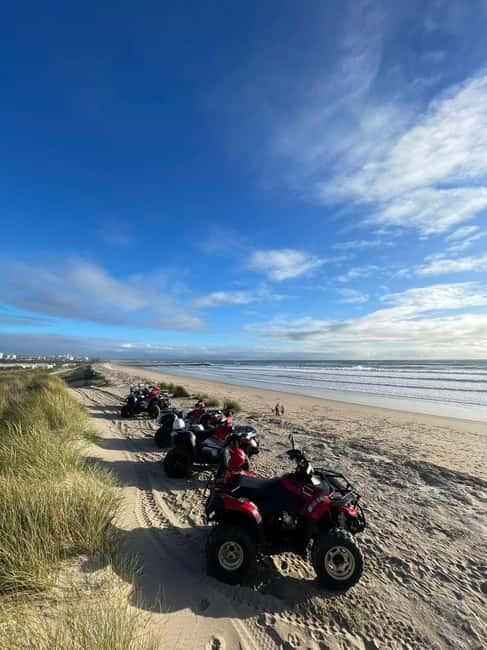 From Lisbon: Atlantic Coast Guided Quad Bike Tour - Reaching the abandoned military compound