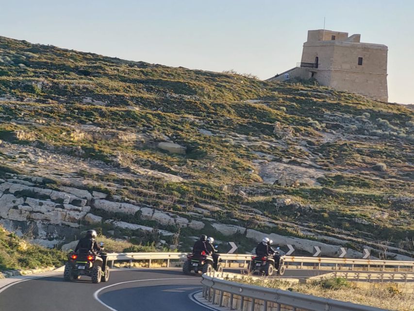From Malta: Blue Lagoon and Gozo Tour w/Quads and Dinner - Dwejra, Fungus Rock, and the western coast