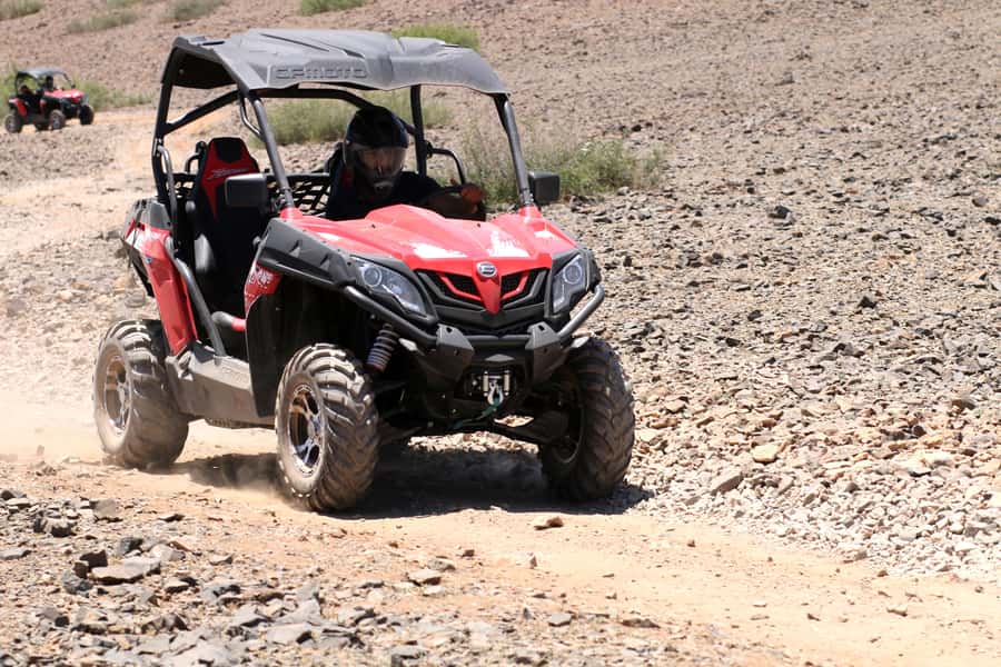 From Marakkesh: Half Day Buggy Adventure in Agafay Desert - Starting with safety and the 800cc buggy