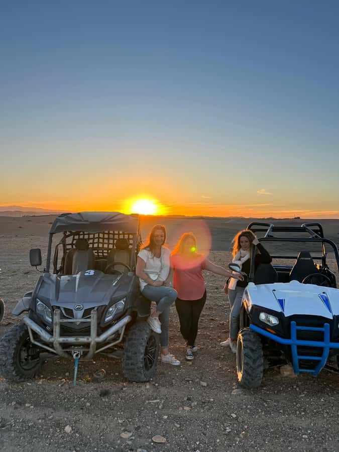 From Marrakech: 2 Hour Buggy Tour In Agafay Desert Advanture - Mint tea under a Berber tent