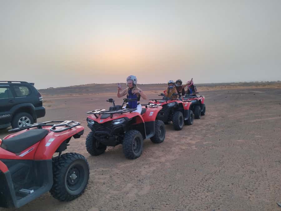 From Marrakech 3 Days Desert Merzouga with Camel & Quad bike - Day three: sunrise, quad bikes, and the return to Marrakech