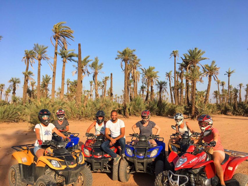 From Marrakech: Adventure Quad Ride in La Palmeraie - The Berber village visits and local contact