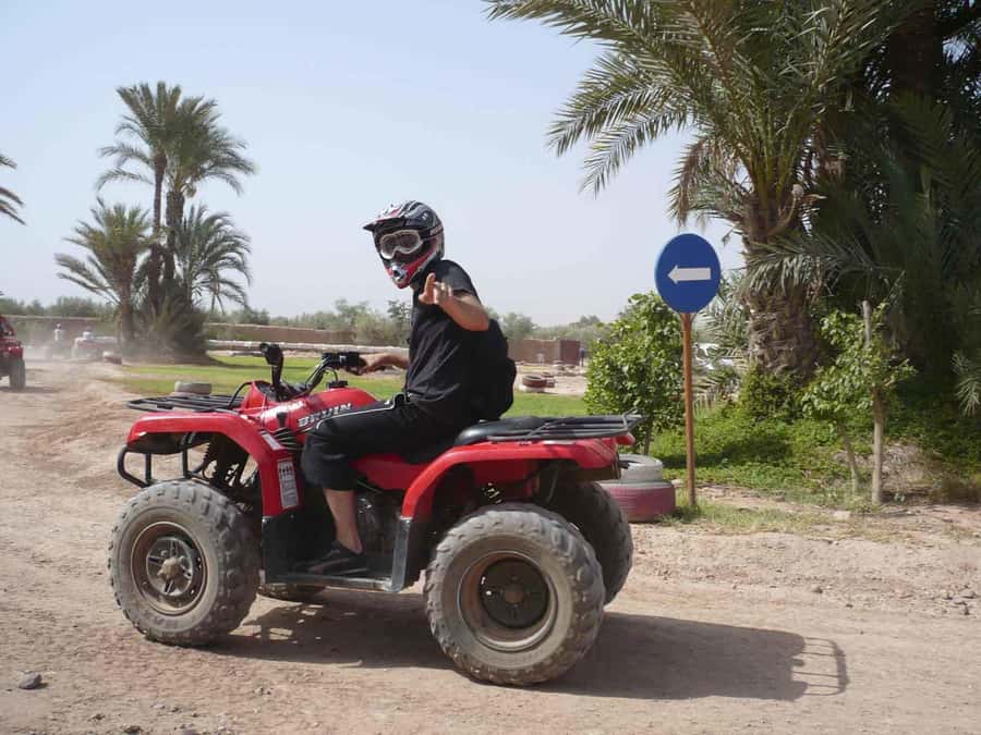 From Marrakech: Adventure Quad Ride in La Palmeraie - What to bring, and what to leave behind
