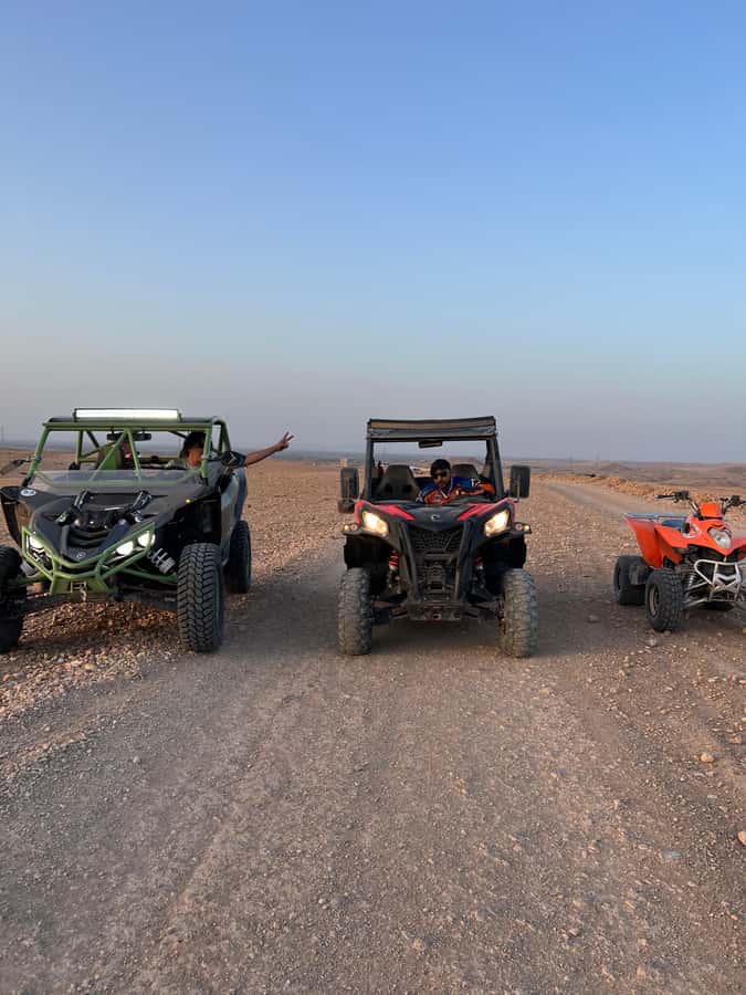 From Marrakech: Agafay Desert Buggy 1Hour & Dinner Show - At a glance: what makes this Agafay trip different