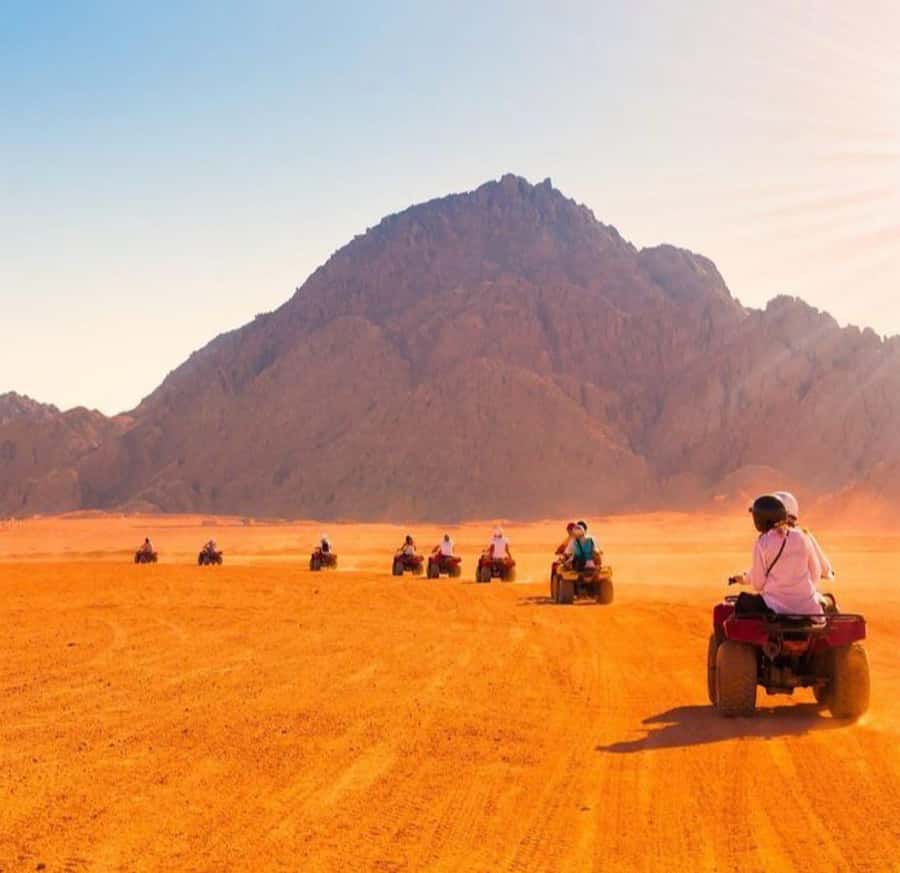 From Marrakech: Agafay Desert Quad Biking with Dinner & Show - A camel ride with time for photographs