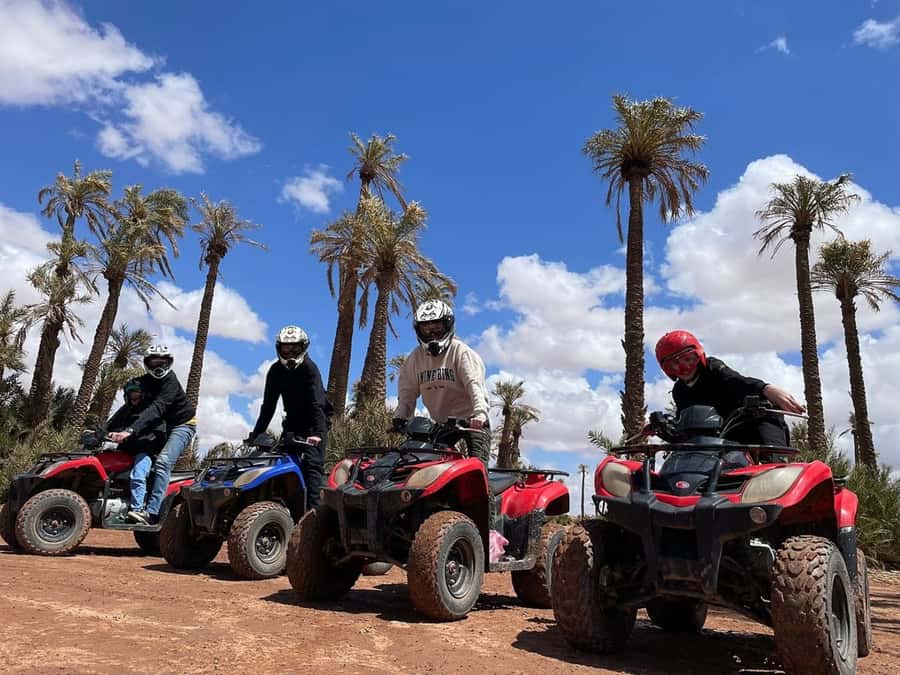 From Marrakech: Aqua Karting & Quad Bike Half-Day Trip - Leaving Marrakech for Palmeraie