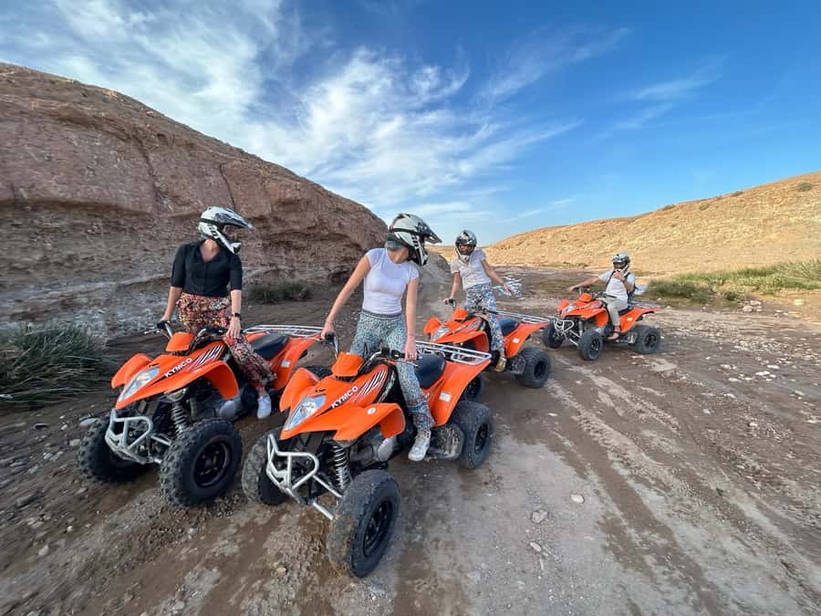 From Marrakech: ATV Quad Bike Tour in Agafay Desert - The 45-minute journey from Marrakech