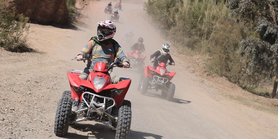 From Marrakech: Guided Quad Biking Tour in Agafay Desert - The Lalla Takerkoust Lake viewpoint
