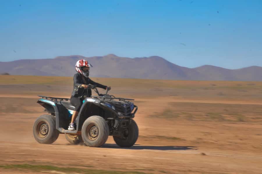 From: Marrakech: Lalla Takerkoust Lake Quad Bike Experience - Leaving Marrakech for Lalla Takerkoust Lake