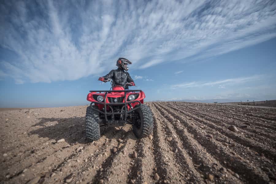 From Marrakech: Premium Agafay Desert Half-Day Quad Biking - Leaving Marrakech for the Agafay Desert