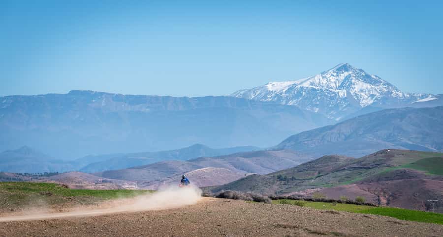 From Marrakech: Premium Agafay Desert Half-Day Quad Biking - Dust, clothing, and comfort