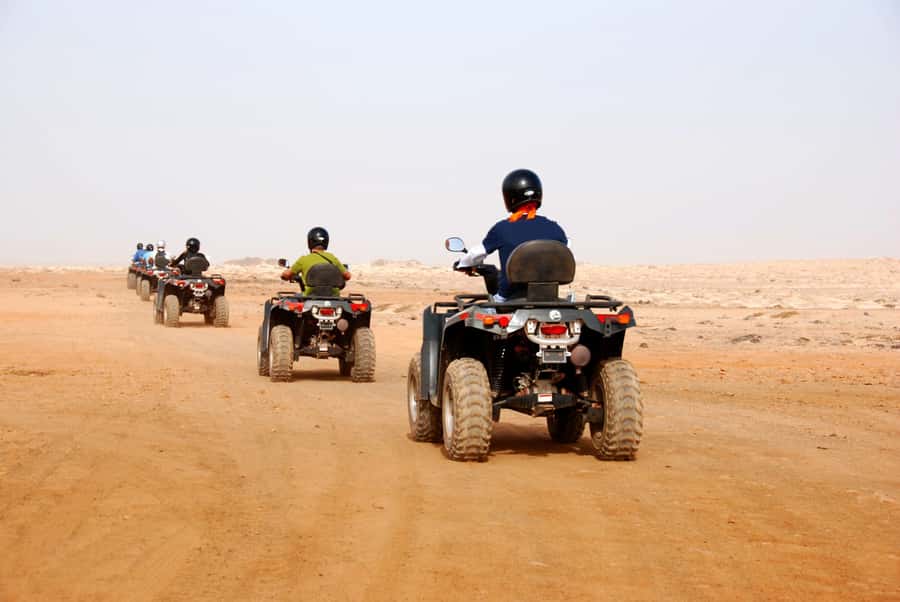 From Marrakesh: Agafay Desert Quad Biking, Camels & Dinner - A slower hour on a camel