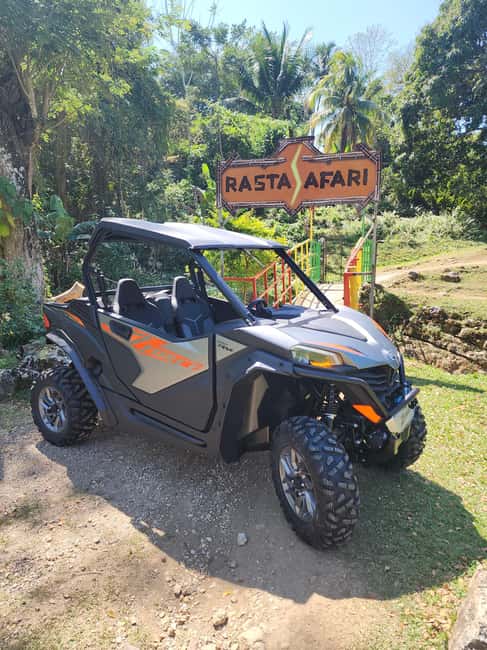 From Montego Bay/Negril: RastaSafari UTV Experience - From resort pickup to Roaring River