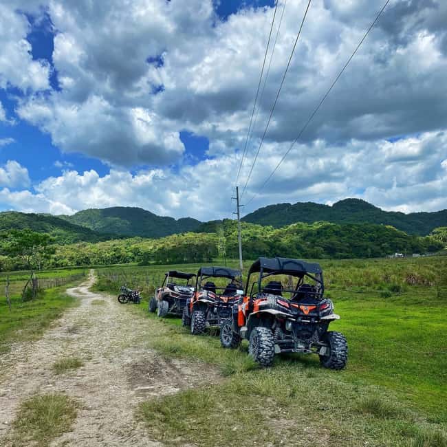 From Montego Bay/Negril: RastaSafari UTV Experience - Riding the UTV through countryside roads