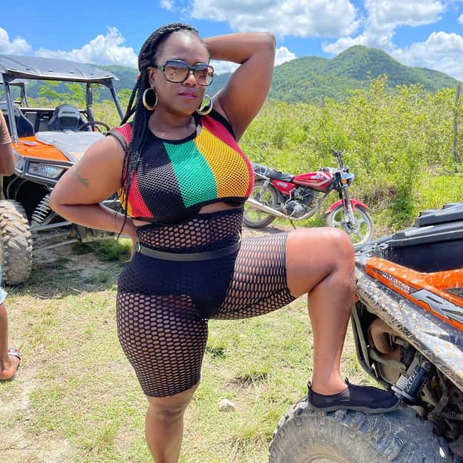 From Montego Bay/Negril: RastaSafari UTV Experience - The Roaring River water stop