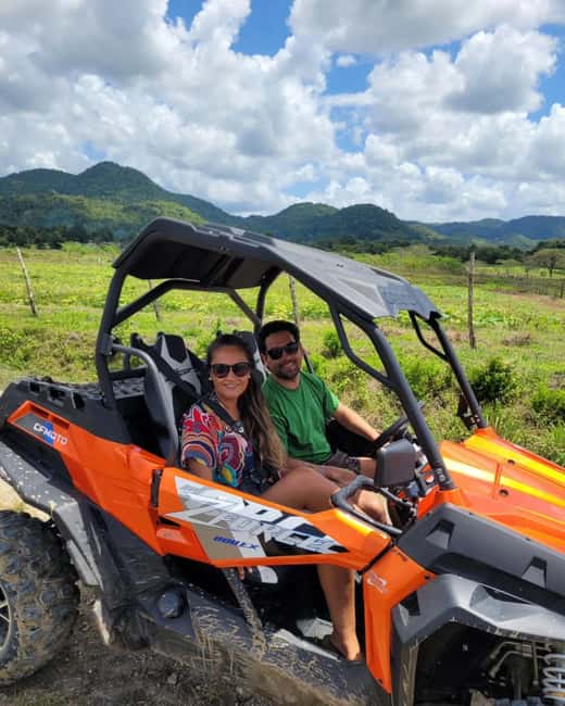 From Montego Bay/Negril: RastaSafari UTV Experience - Welcome drink and a look at local plants