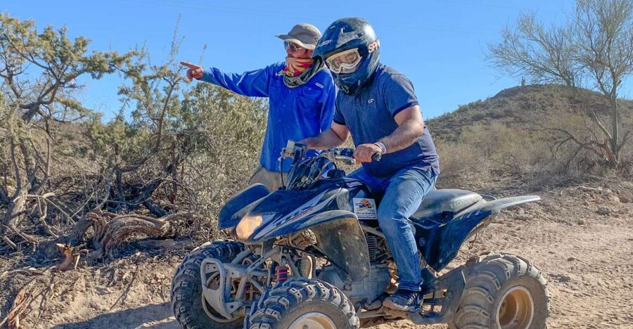 From Phoenix: Sonoran Desert Guided ATV Training - What this Sonoran Desert ATV course really is