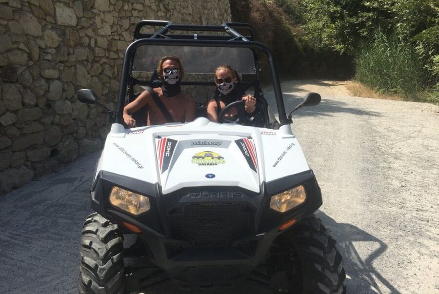 From Rethymno: Half-Day Off-Road Buggy Safari - Driving up Maroulas Mountain
