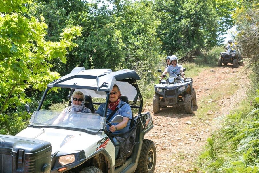 From Rethymno: Half-Day Off-Road Buggy Safari - Coffee above Potami Lake at Gidospito